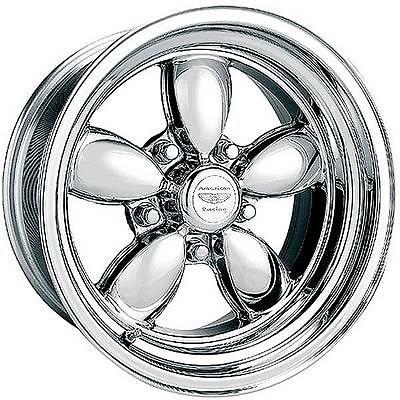 American racing 200s polished wheel 15"x10" 5x4.5" bc set of 2