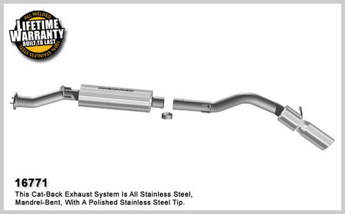 Magnaflow 16771 hummer truck h2 stainless cat-back system performance exhaust