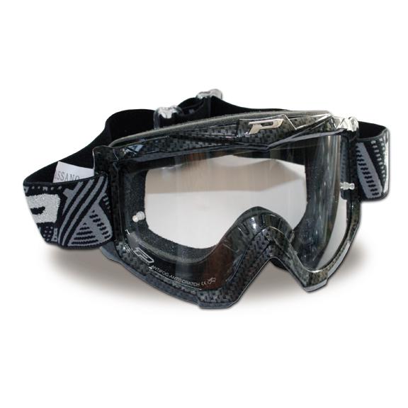 Pro grip 3303 graphic goggles anti scratch / anti fog lens carbon look frame