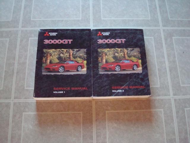 1999 mitsubishi 300gt 300 gt factory dealer work shop service repair manual book