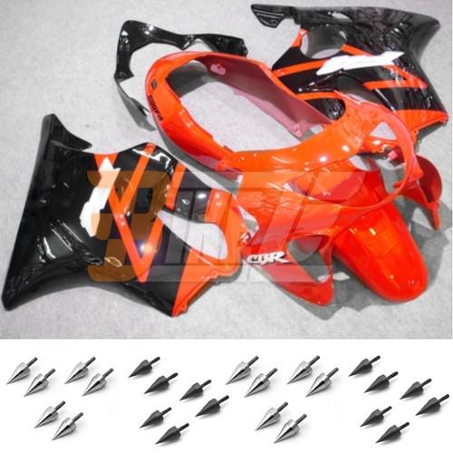 Free bolt kit! injection fairing kit bodywork for honda cbr600 f4 1999 2000 ad