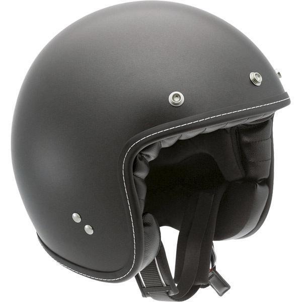 Agv rp60 mono open face motorcycle helmet matte black xs/x-small