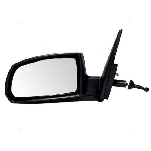 New drivers manual remote side view mirror glass housing 06-09 aftermarket