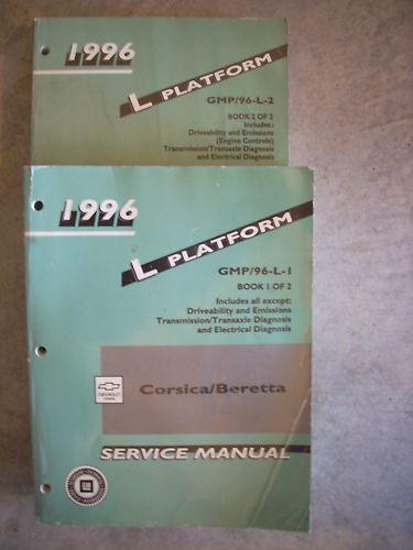 1996 96 chevrolet corsica beretta service shop repair book manual
