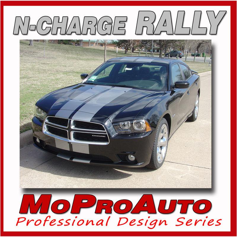 2011 dodge charger rally / racing stripes decals graphics pro grade 3m vinyl 466