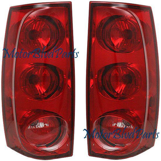 07-09 yukon oe style rear lamps tail lights right+left