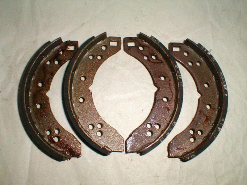 Bonded brake shoes 10067 lotus 7 series ii triumph tr10 spitfire herald rear