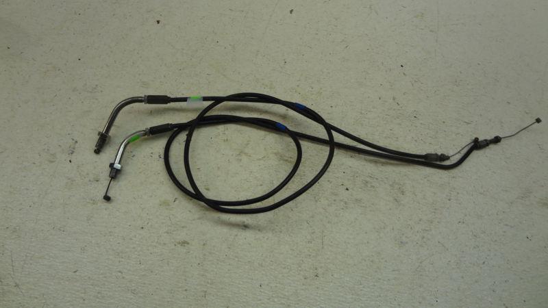 1978 kawasaki kz650 kz 650 k375. throttle cables