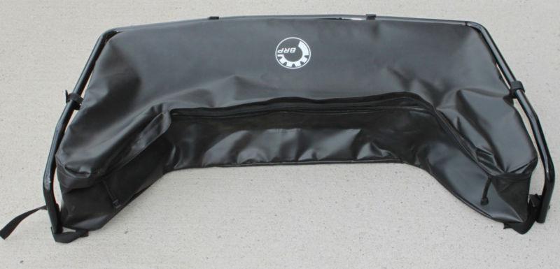 Can am brp atv rear rack extension plus rack bag black new 703500379 295100277