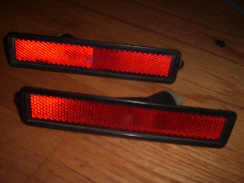 1985-92 bmw e30 rear sidemarker lights (red) 325e 325i 325is 325ic 325ix 318is