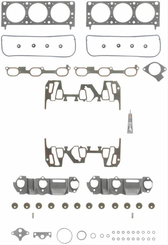 Fel-pro hs9071pt head set chevy v6 gaskets 3.4l -  felhs9071pt