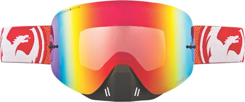 Dragon alliance nfx ionized goggles fade orange/red lens