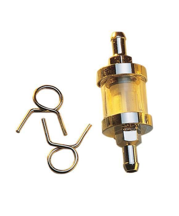 Emgo fuel filter 1/4" glass universal