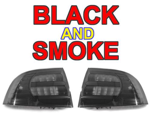 Usa fast ship 04 05 06 07 08 acura tl type-s jdm style black / smoke tail lights