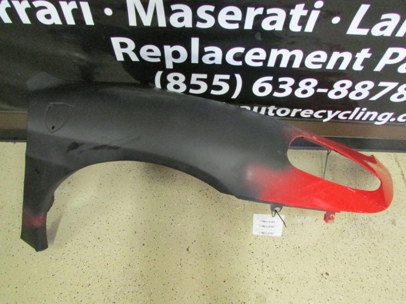 Ferrari f430, rh, right fender, badge style, reconditioned, p/n 67762211