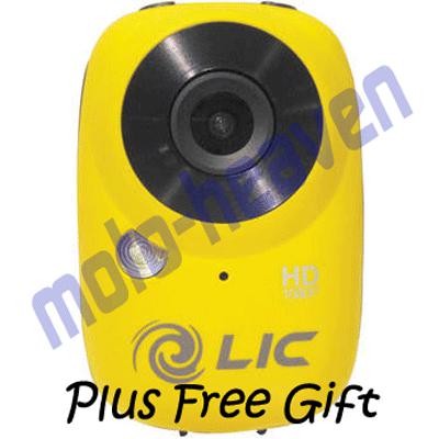 New liquid image ego 727 wi-fi enabled & full hd 1080p & 12.0 mp camera yellow 