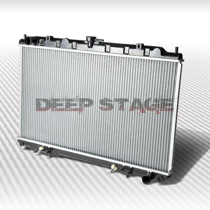 02-04 infiniti i35/maxima a33 v6 3.5l at/mt replacement aluminum core radiator