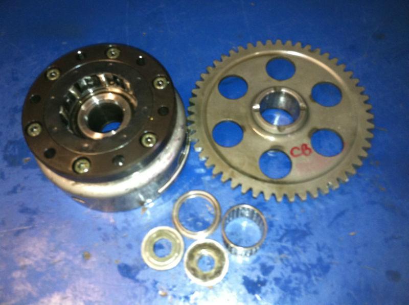 Yamaha raptor 660 flywheel & la oneway starter clutch & gear ymf 660r  atv cb