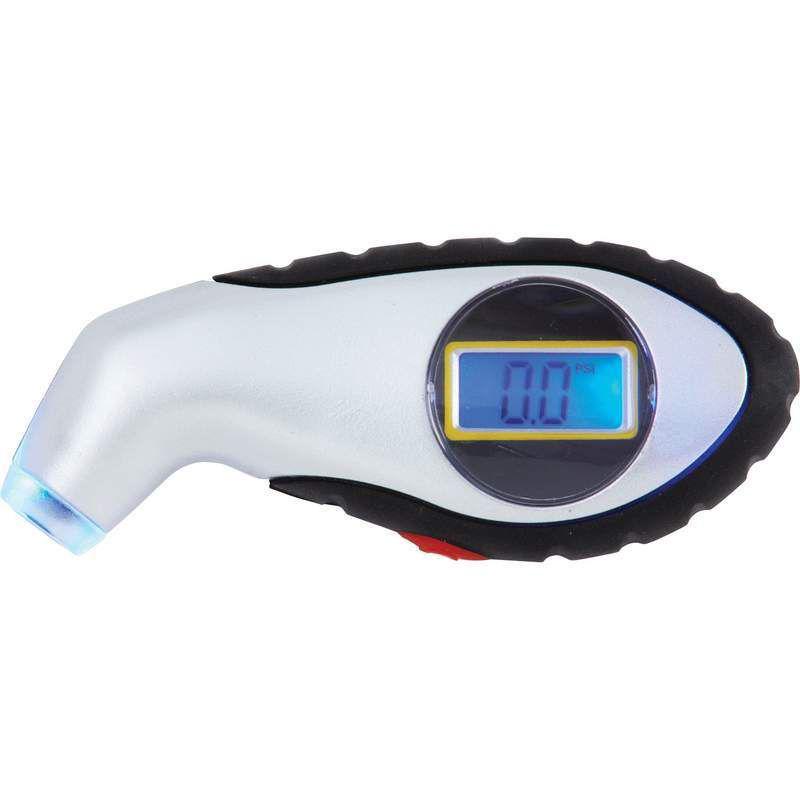 Automotive "quick check" glowing digital tire air pressure gauge (new)