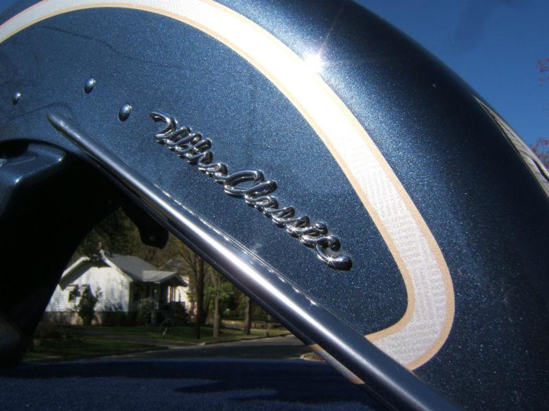 Harley davidson 100th anniversary ultra  classic gunmetal blue front fender 