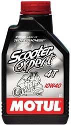 Motul scooter expert 4t semi synthetic oil 10w-40 liter 831911 / 101257