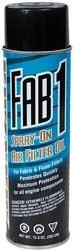 Maxima fab 1 spray-on air filter oil 13oz 61920