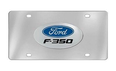 Ford genuine license plate factory custom accessory for f-350 style 1