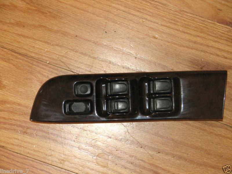 98-02 isusu rodeo honda passport master power window switch woodgrain #702