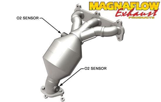 Magnaflow catalytic converter 51780 for hyundai santa fe