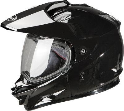 Gmax gm11d dual sport helmet black l g5110026