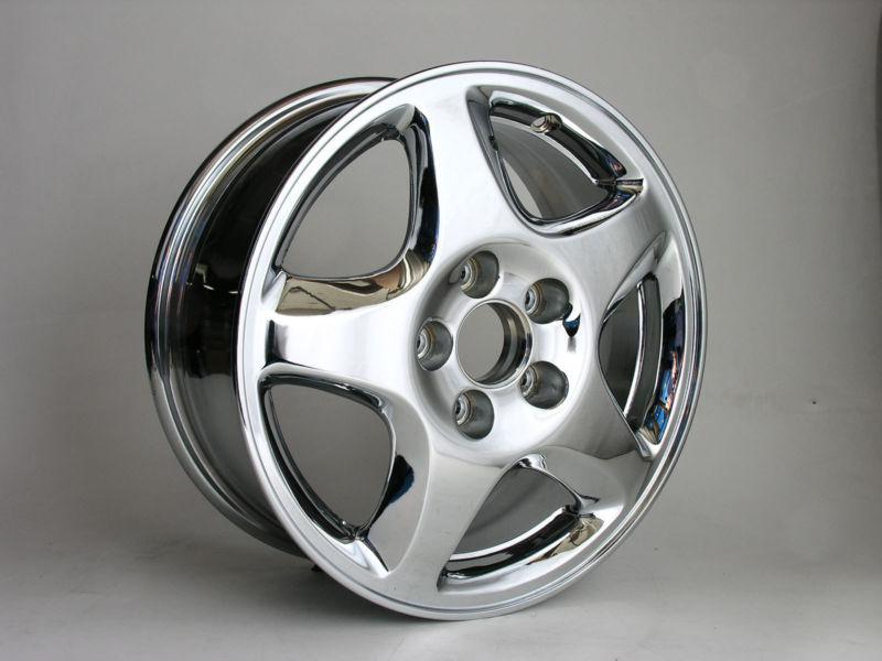 Acura tl chrome single wheel rim cow-71718