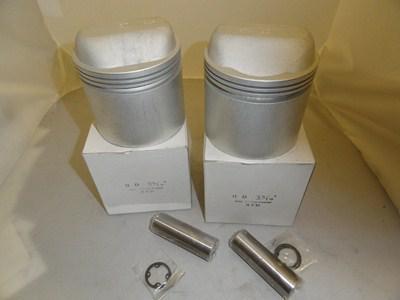 Sportster 1000cc low compression piston kit #22355-72al