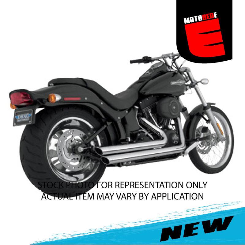 Vance hines big shots staggered exhaust system 2008 yamaha xvs1300 v star 1300