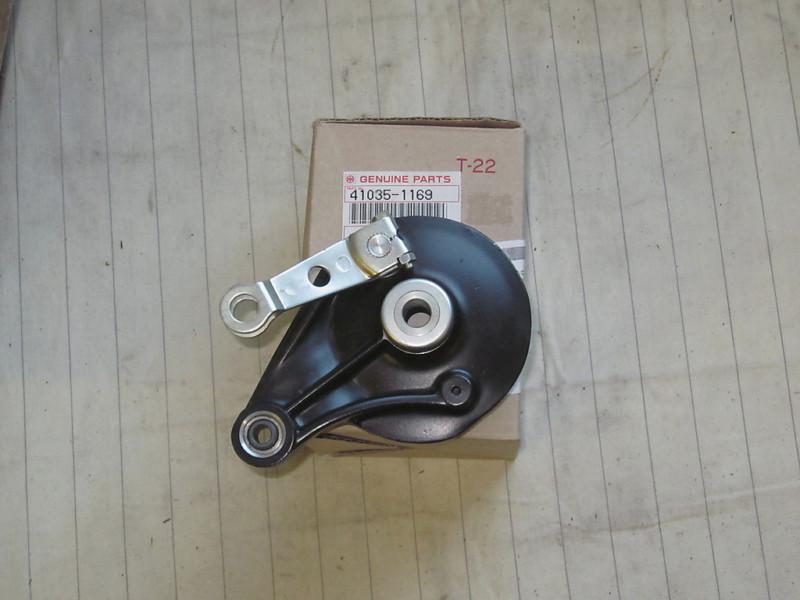 Kawasaki kx80 e1 e2 e3 1983-1985 rear brake hub panel assy 41035-1400 nos