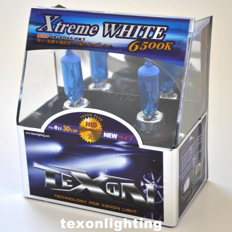 Xtreme white texon hid xenon 6500k 9006 hb4 12v 80w replacement halogen bulbs