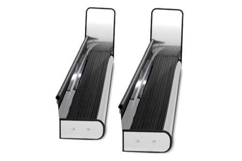 Dee zee dze18958 chevy silverado nerf side step bars running boards polished