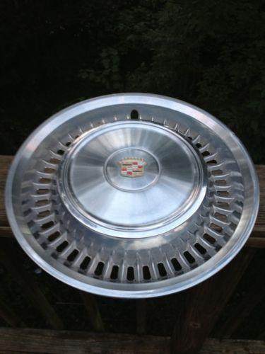  71 72 cadillac eldorado stainless hubcap wheel cover 16" - set of 4