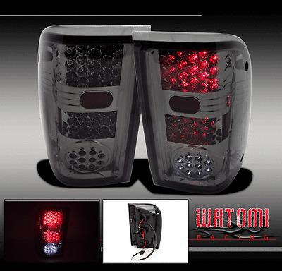 93-97 ford ranger truck led tail brake rear light smoke