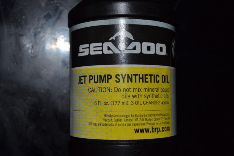 Brp sea-doo jet pump synthetic oil 6 fl.oz. 