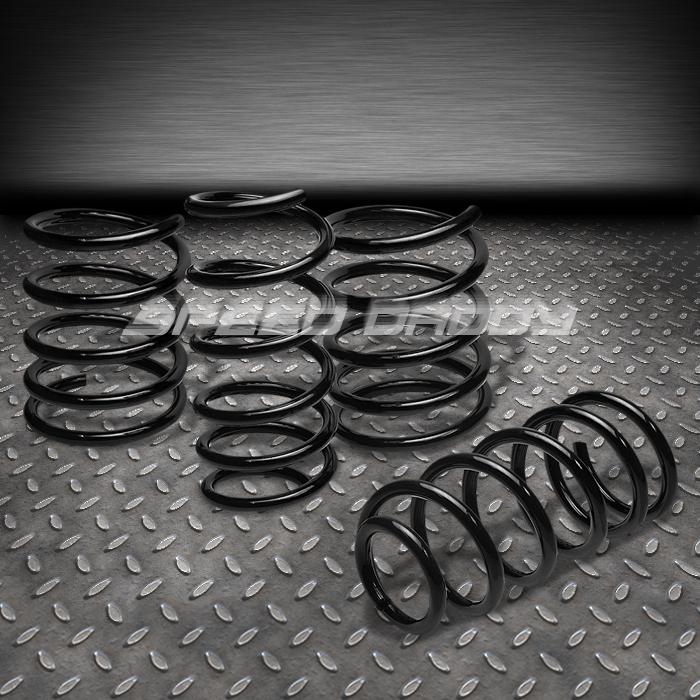 2" drop suspension lowering springs/spring 02-06 nissan altima l31 sl ser black