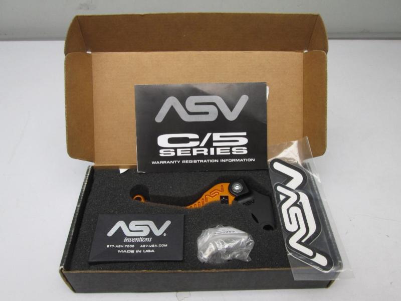 Asv c5 shorty clutch lever gold c540 hon/suz/yam