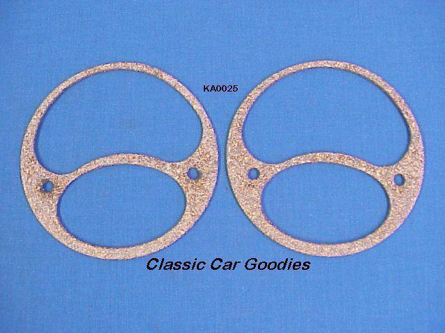 1928-1931 ford tail light cork gaskets (2) 1929 1930