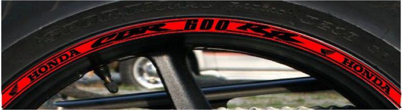 New! custom printed rim stripes wheel tape with honda cbr 600 *cool design  c1