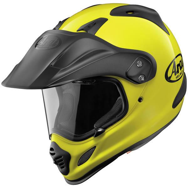 2012 arai xd4 xd 4 fluorescent yellow helmet x-small dualsport crossover design