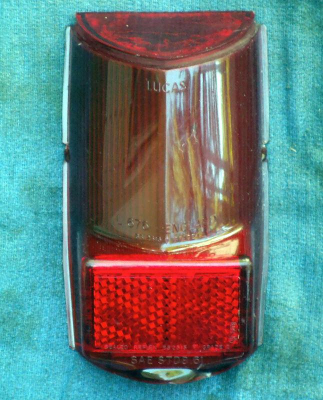 Mg mgb mgb-gt mgc sprite tail light lens lucas vintage classic british racing