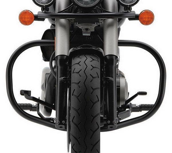 Cobra freeway bars - black honda spirit 750 c2 2012