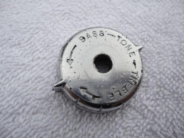 1953 1954 1955 corvette original radio knob backer