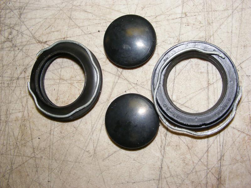 05 harley buell blast p3 rubber fork caps