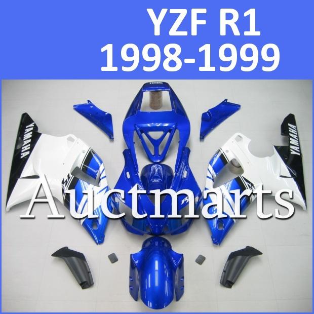 Fit yamaha yzf r1 98 99 yzfr1 1998 1999 1000 fairing kit bodywork d11 a11