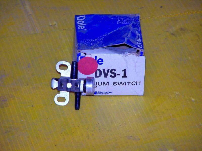 Heater vacuum switch mercury 1959 1960 all  dvs1